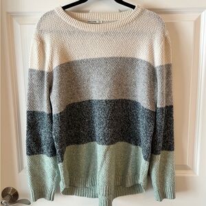 Pink Clover Multicolor Striped Sweater